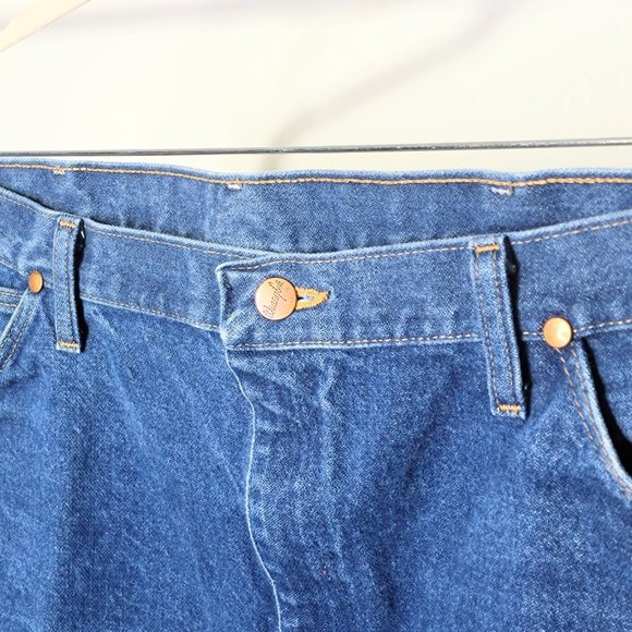 Wrangler 13MWZPW Unisex Vintage 90s Jeans Size 40 x 30 - Picture 3 of 8